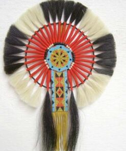 Native American Made Horsehair Bustle