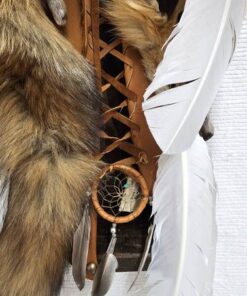 Native American Made Red Fox Cradleboard