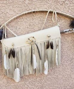 Native American Made Bow and Quiver with Arrows