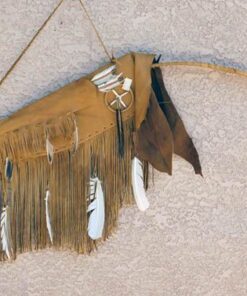 Native American Made Warrior Bow Case with Bow and Arrows