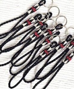 Native American Navajo Made Beaded Keychain
