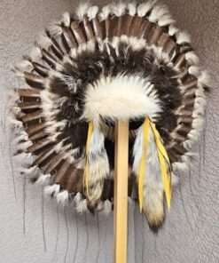 Native American Made Brown Prairie Warbonnet